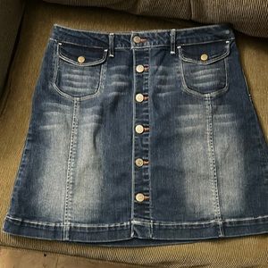 Denim skirt